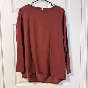 Lululemon Back in Action Long-Sleeve Shirt